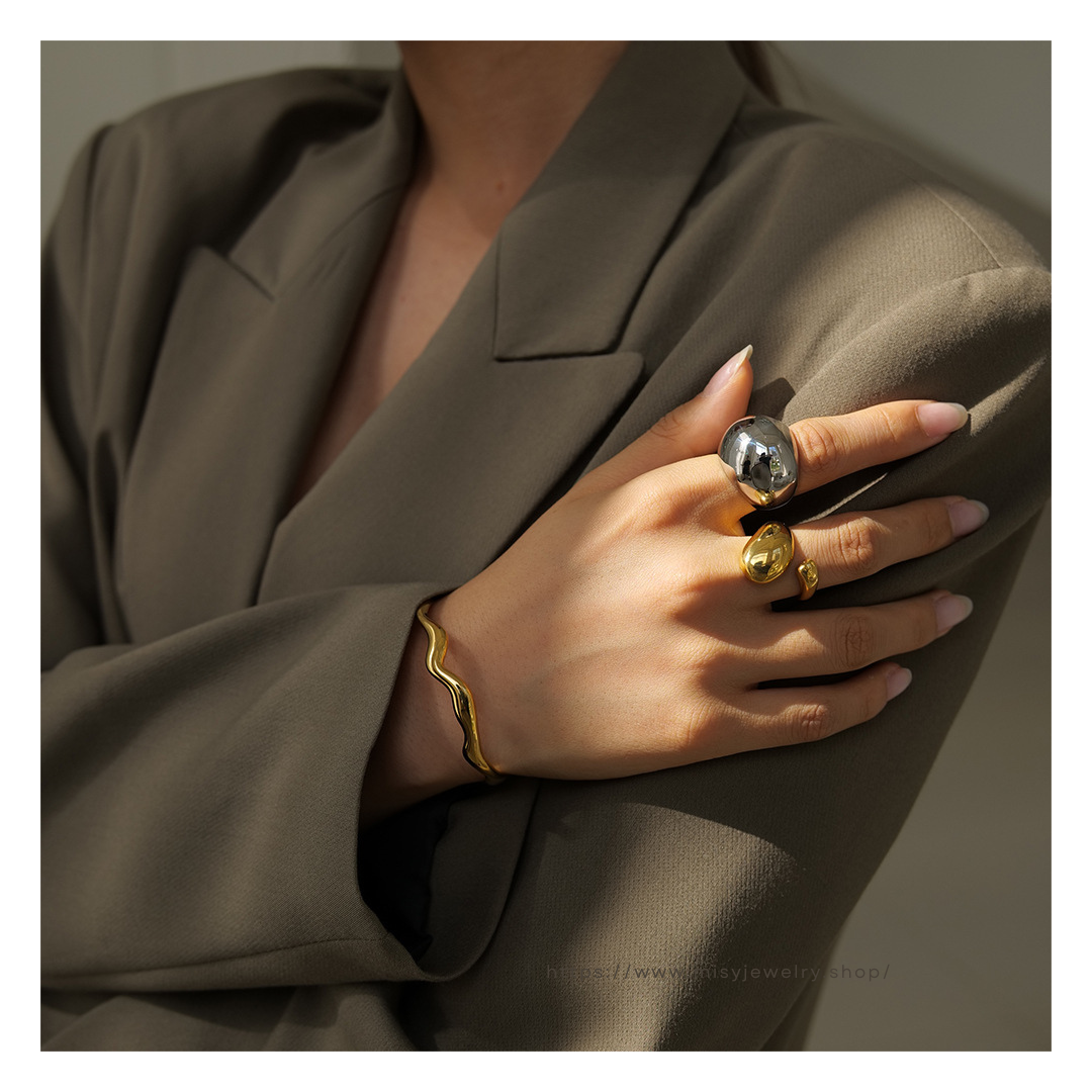 316L Pukuri Ring — ディテール | リング | サージカルステンレス316L | Misy Jewelry