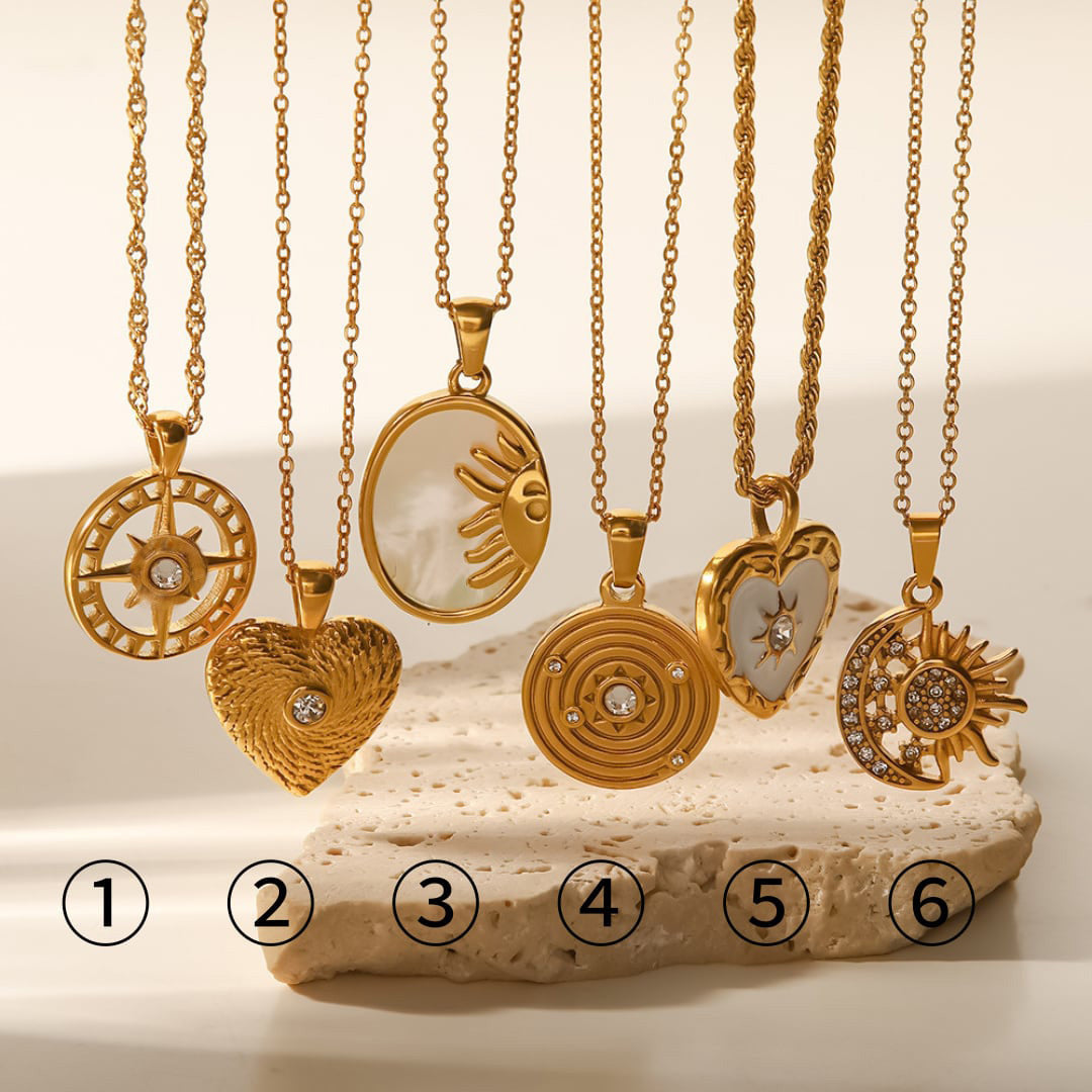 316L Lovely Necklace①～⑥ 詳細画像1｜Misy Jewelry