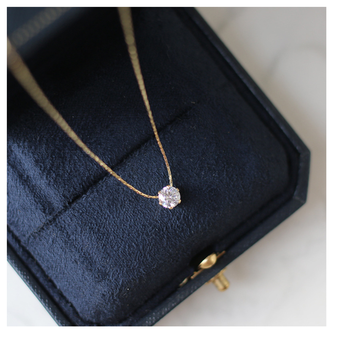 316L Only Zirconia Necklace 詳細画像2｜Misy Jewelry