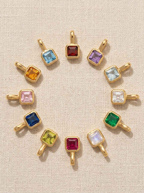 Birthstone Pendant Necklace