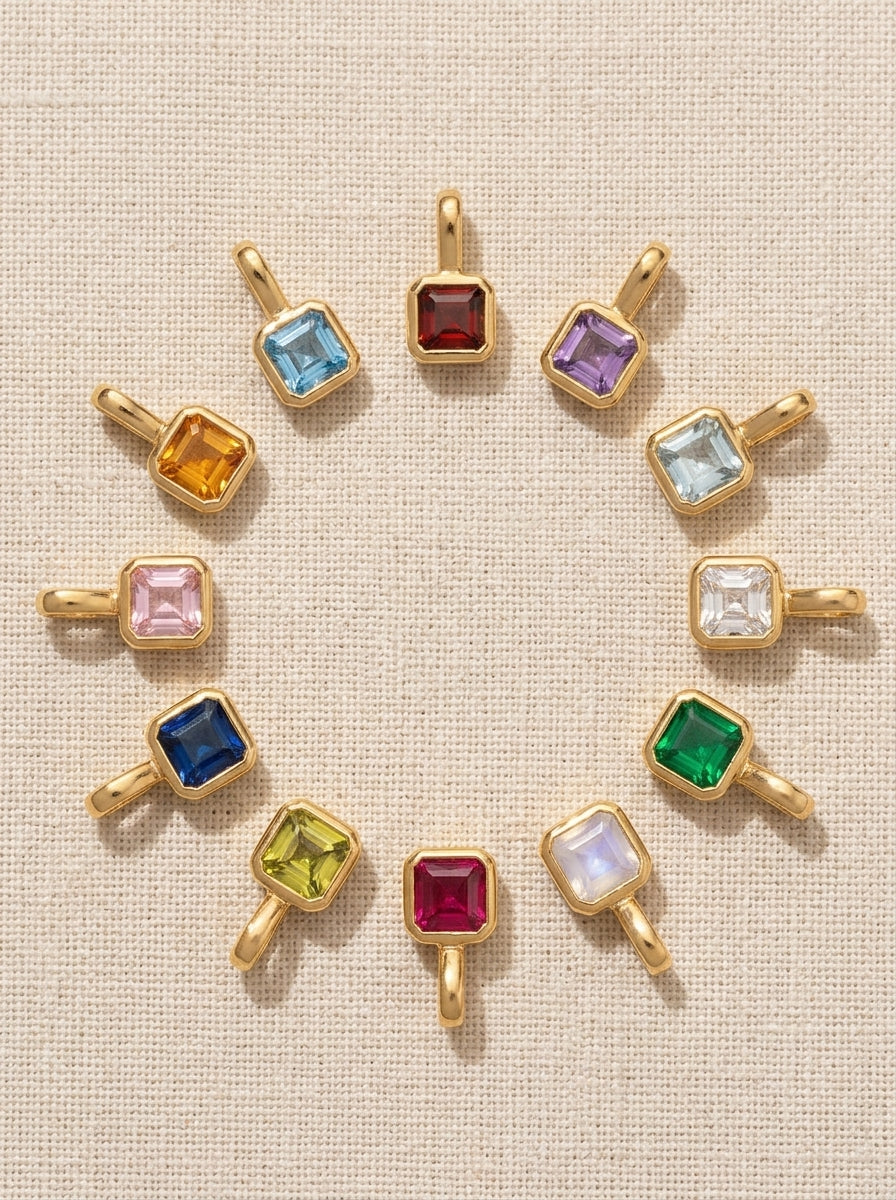 Birthstone Pendant Necklace