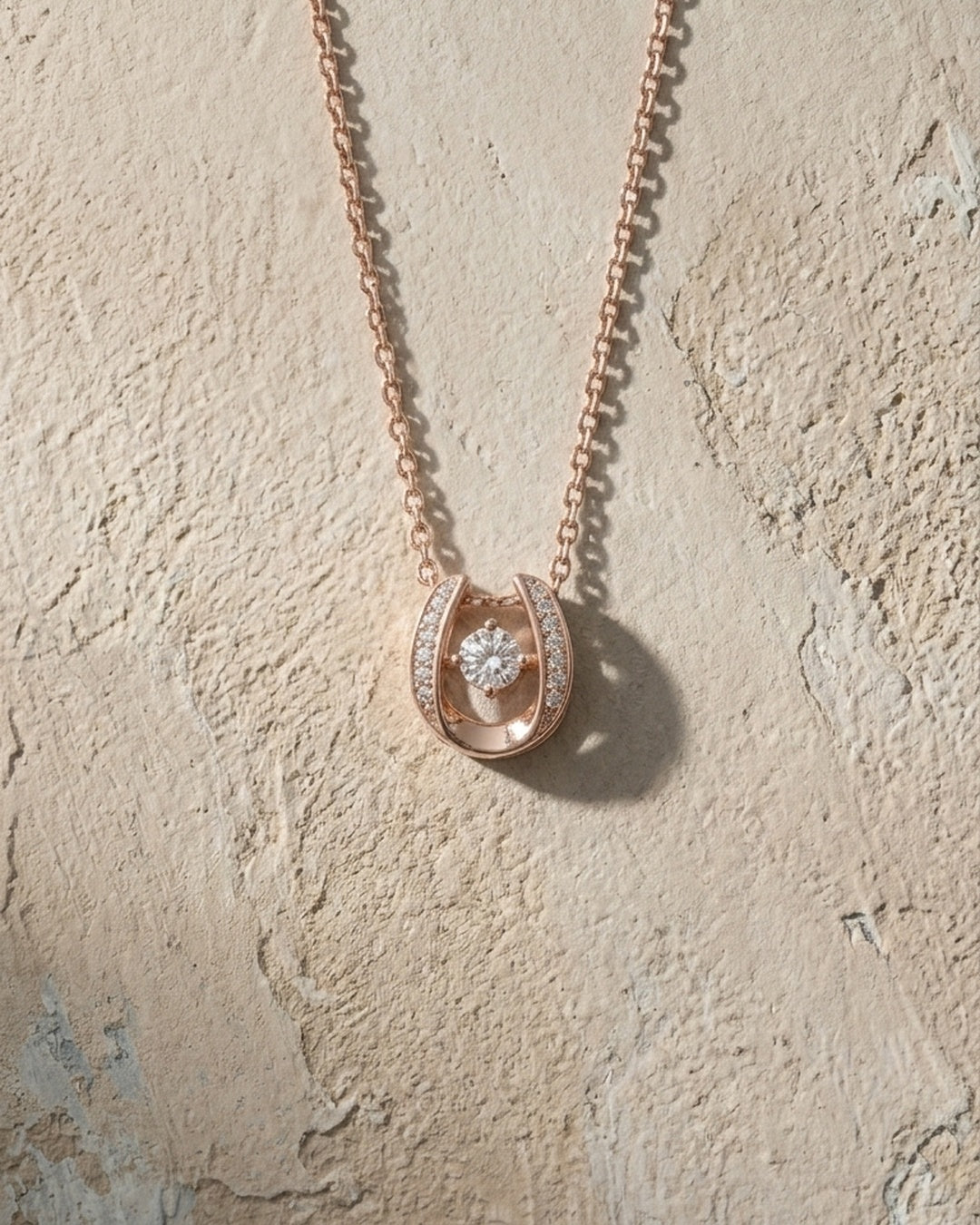 316L Horseshoe zirconia necklace｜金属アレルギー対応 316Lサージカルステンレスジュエリー Misy（画像16）