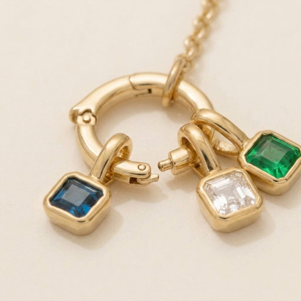 Birthstone Pendant Necklace