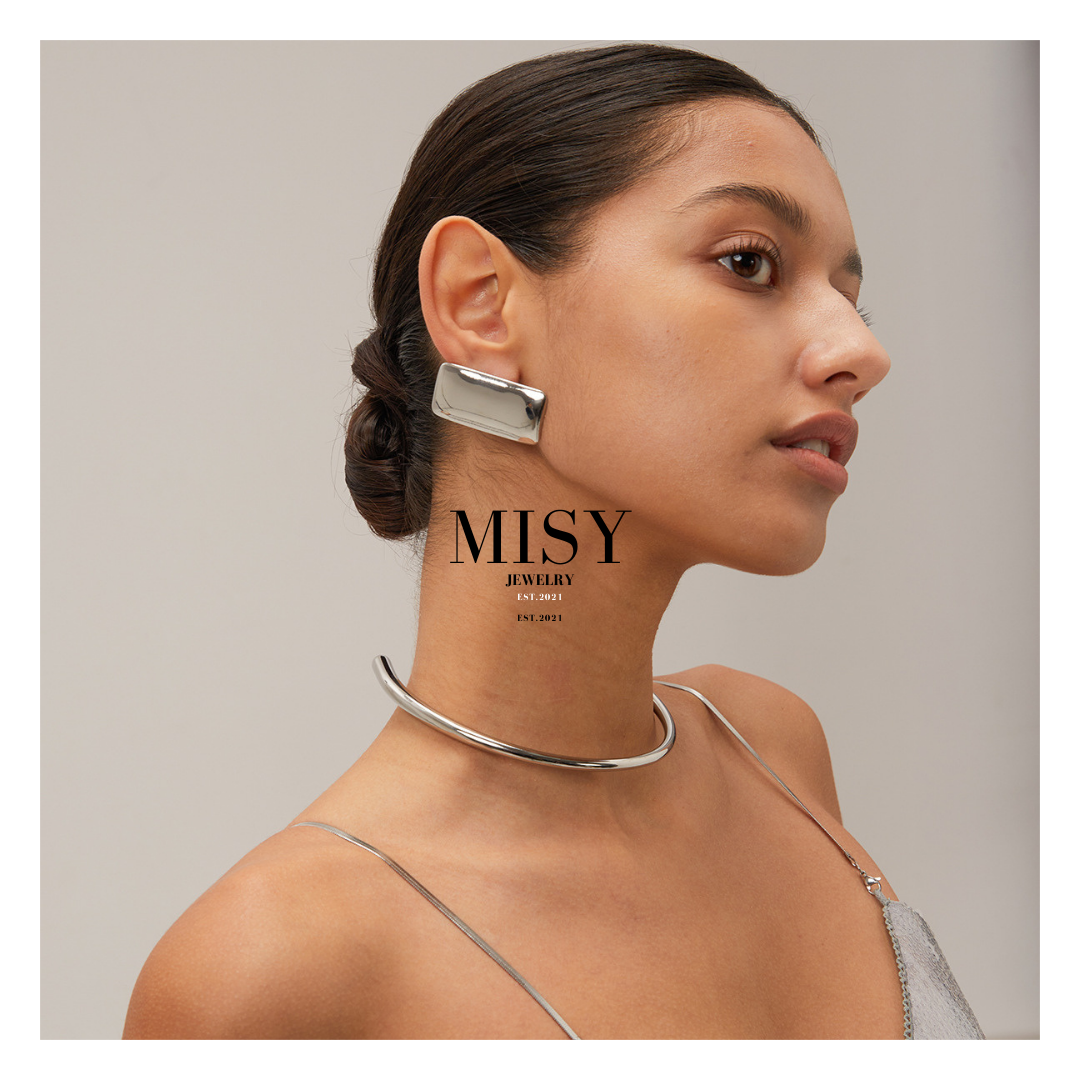 316L Elegant Snake Choker Necklace 詳細画像7｜Misy Jewelry