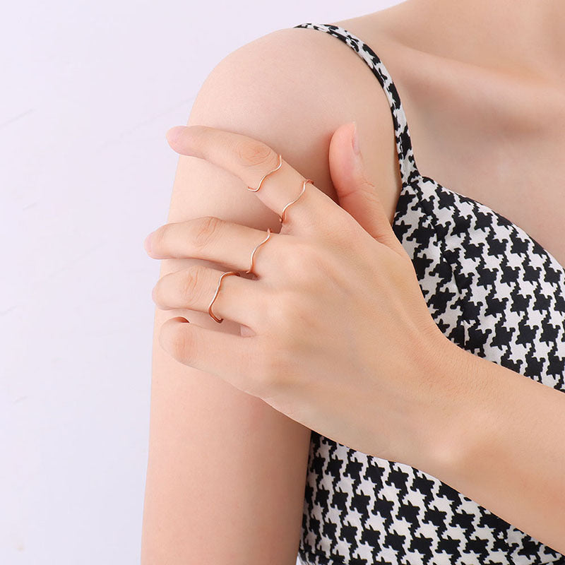316L wavy ring — ディテール | リング | サージカルステンレス316L | Misy Jewelry