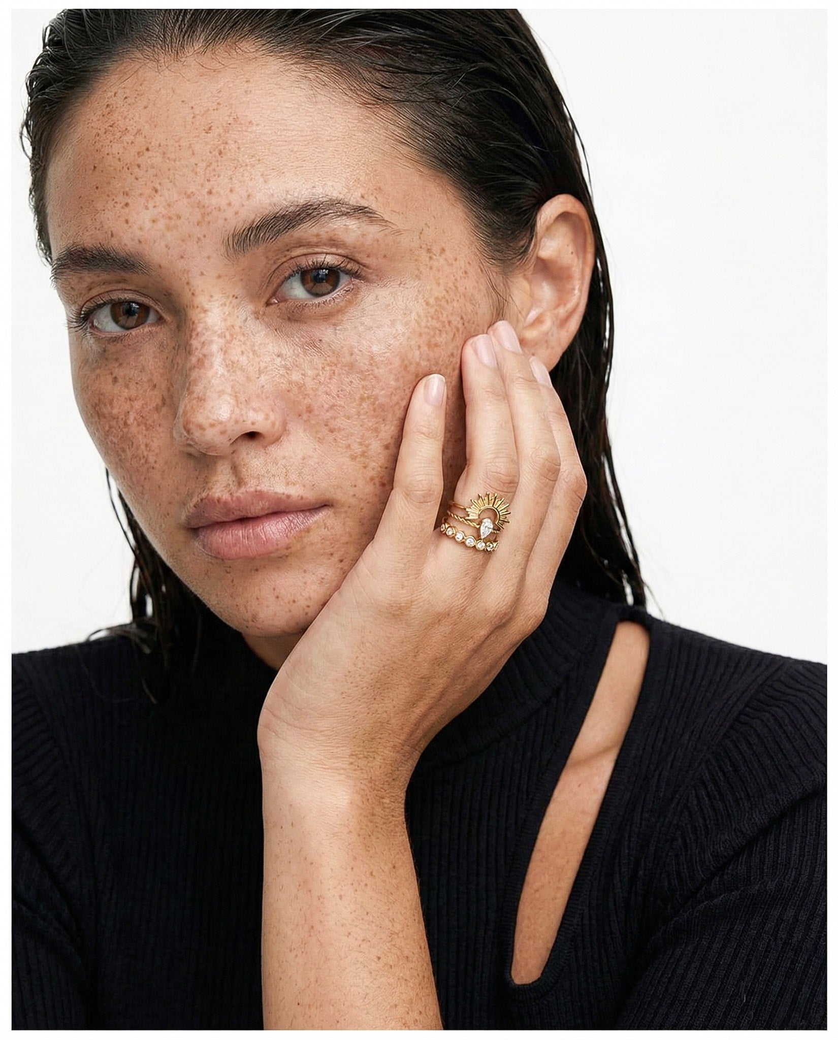 316L Sunbeam Ring Set（3点セット） - リング｜Misy Jewelry