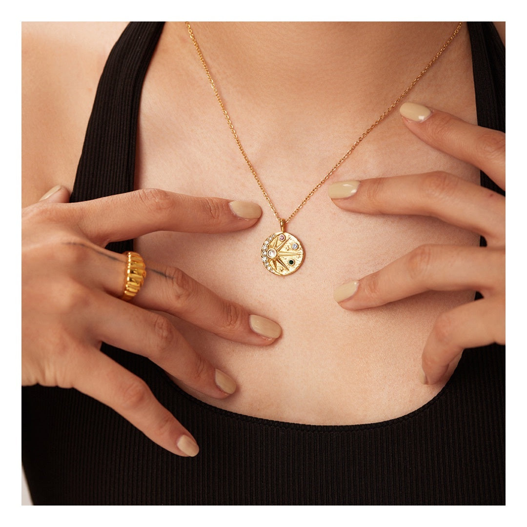 Moon Sign Necklace - ネックレス｜Misy Jewelry