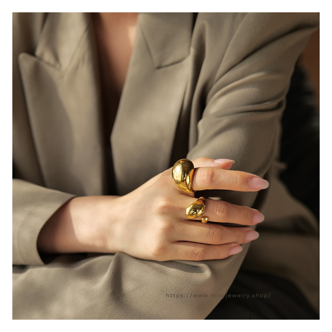 316L Pukuri Ring — ディテール | リング | サージカルステンレス316L | Misy Jewelry