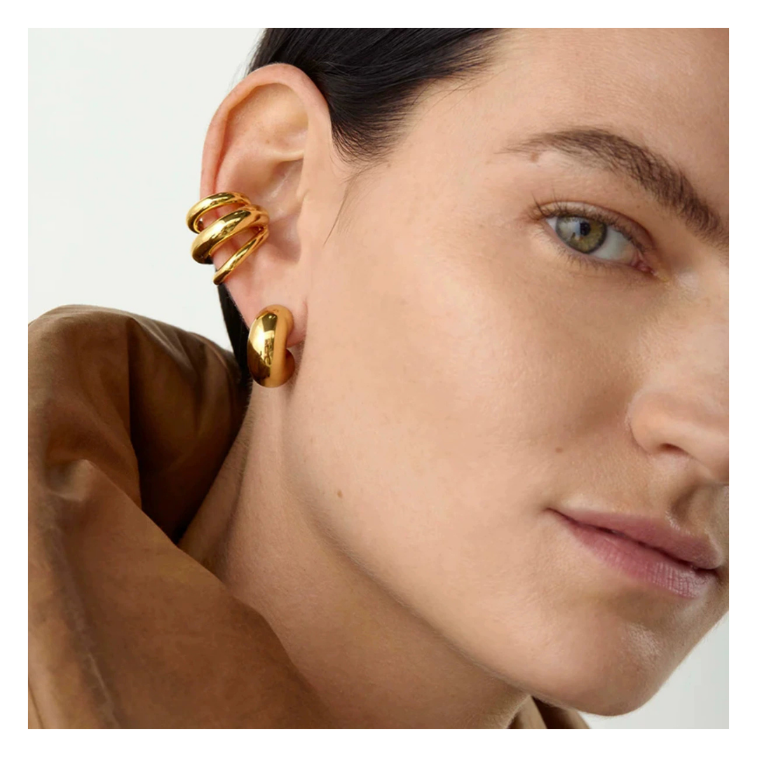 Spiral Luxe Ear Cuffs(片耳) 詳細画像4｜Misy Jewelry