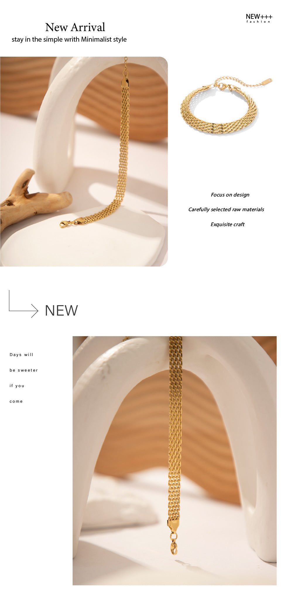 316L Amiami Bracelet 詳細画像7｜Misy Jewelry