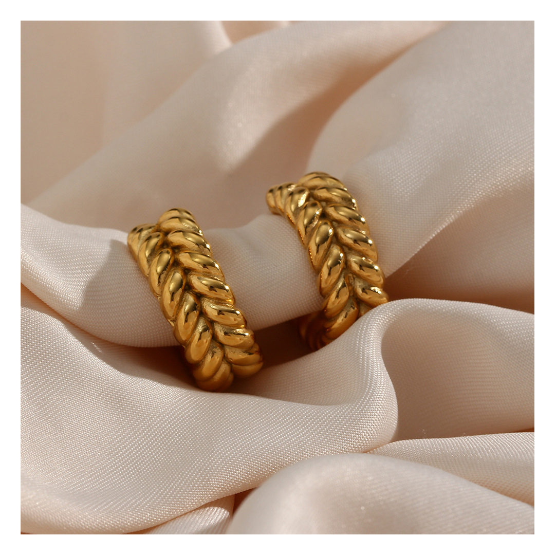 316L Feather Pierce 詳細画像1｜Misy Jewelry