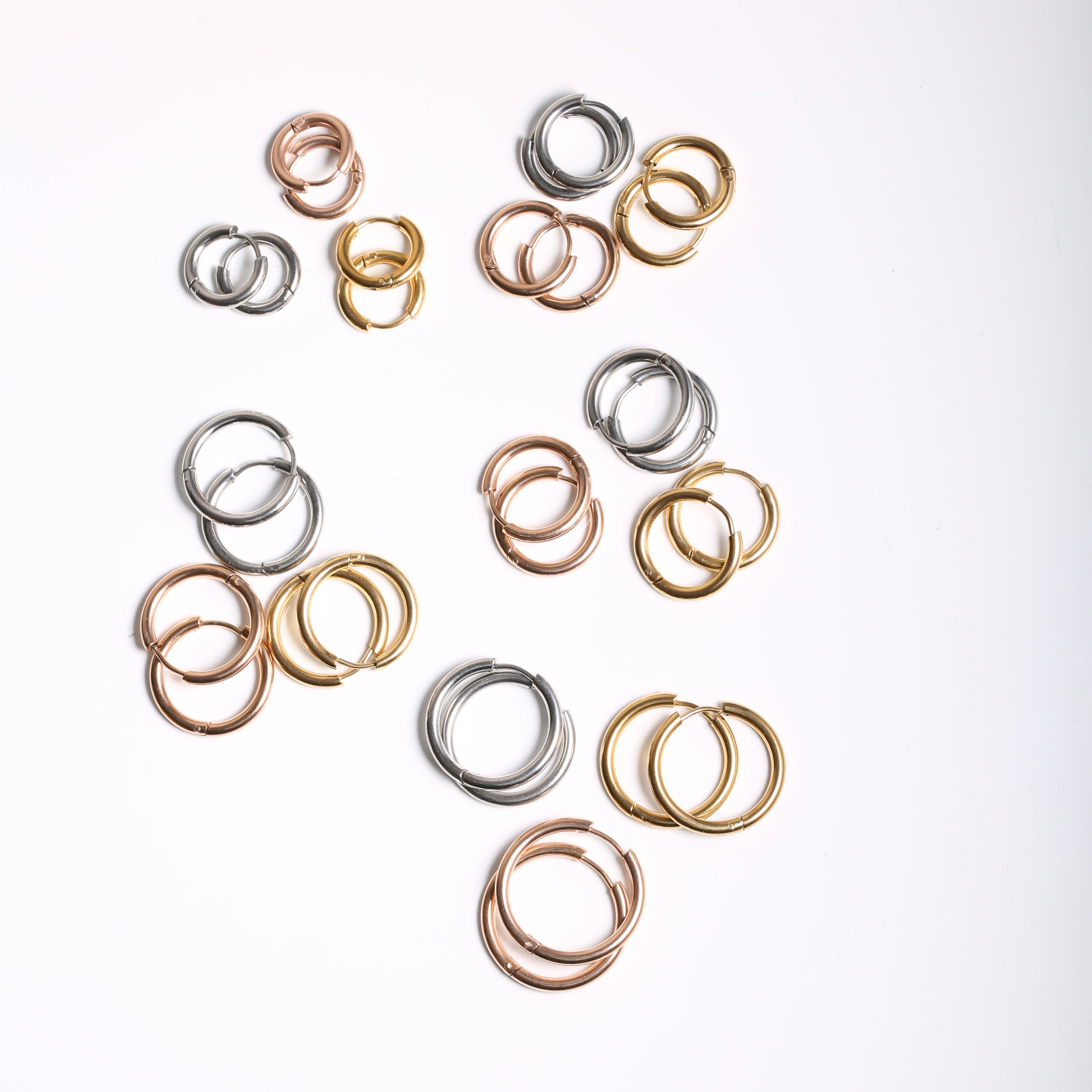 316L Round pierce 2 Set — ディテール | リング | サージカルステンレス316L | Misy Jewelry