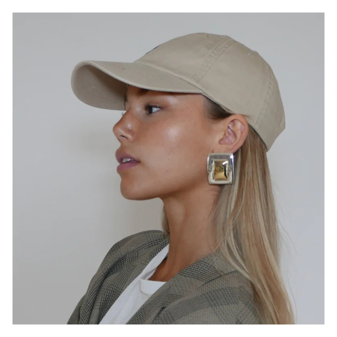 316L  Bi-color Square Pierce - ピアス・イヤリング｜Misy Jewelry