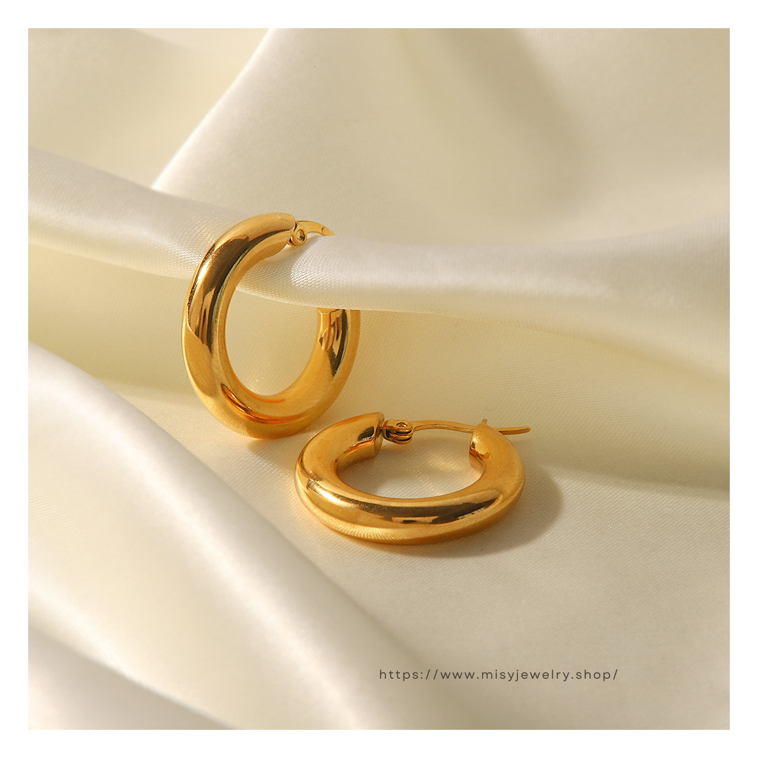 316L Round Pierce C big — ディテール | リング | サージカルステンレス316L | Misy Jewelry