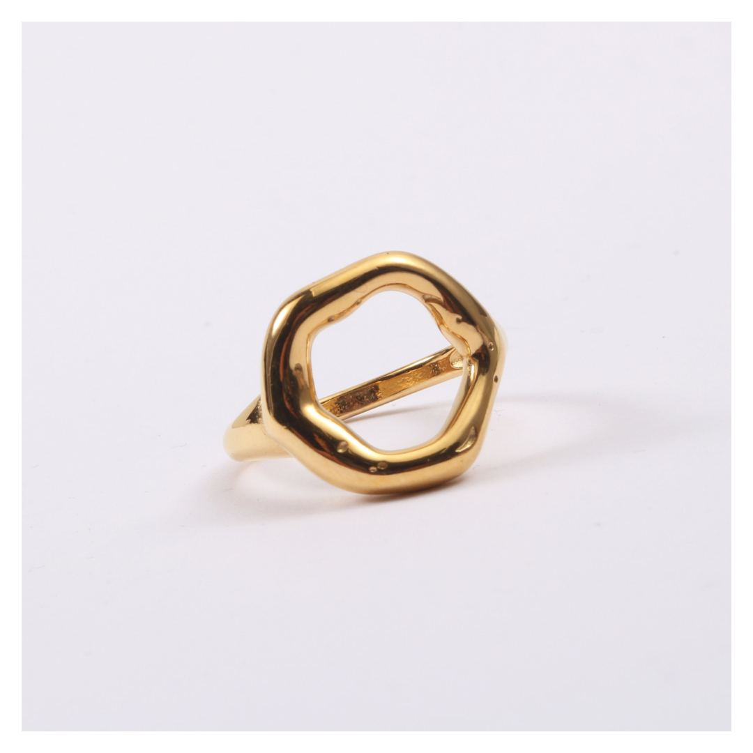 316L Bumpy Cavity Ring — ディテール | リング | サージカルステンレス316L | Misy Jewelry