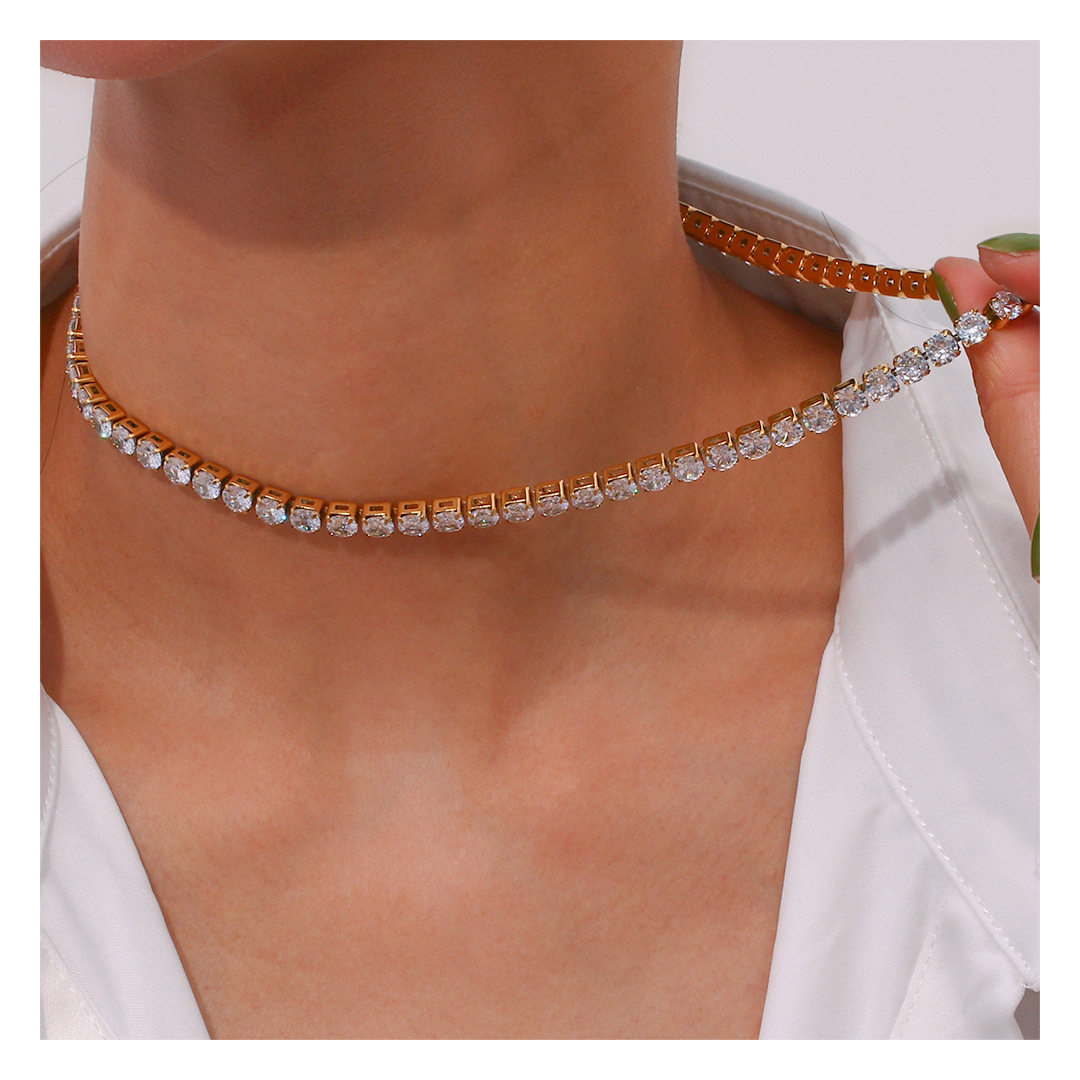 316L Zirconia Necklace 4 size — ディテール | ネックレス | サージカルステンレス316L | Misy Jewelry