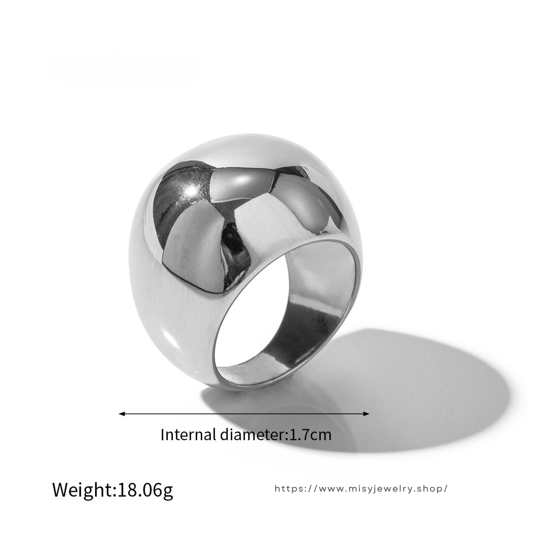 316L Pukuri Ring 詳細画像1｜Misy Jewelry