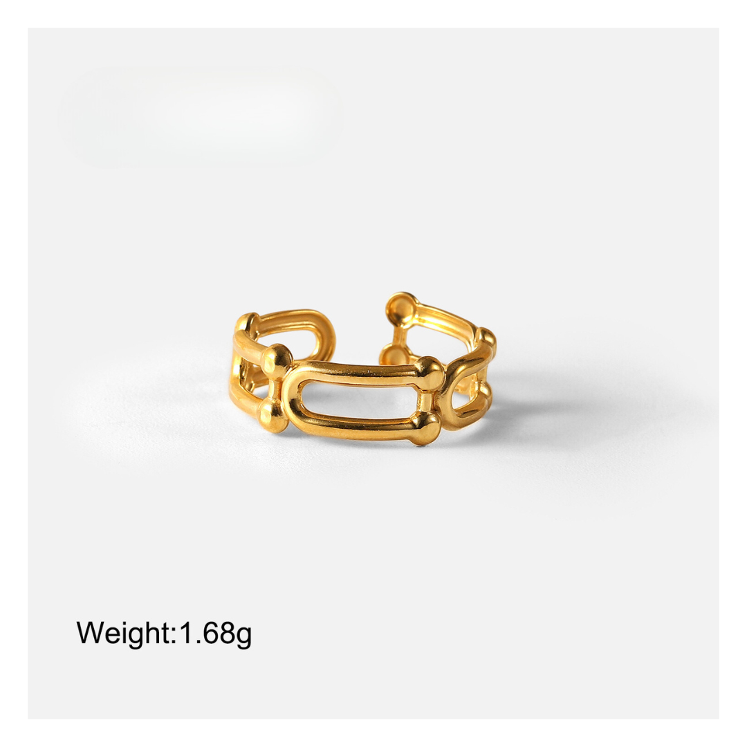 316L U Ring 詳細画像1｜Misy Jewelry