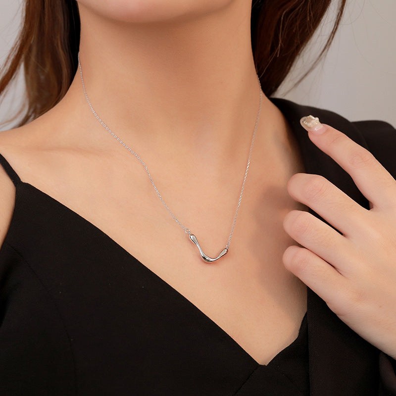 316L V  necklace