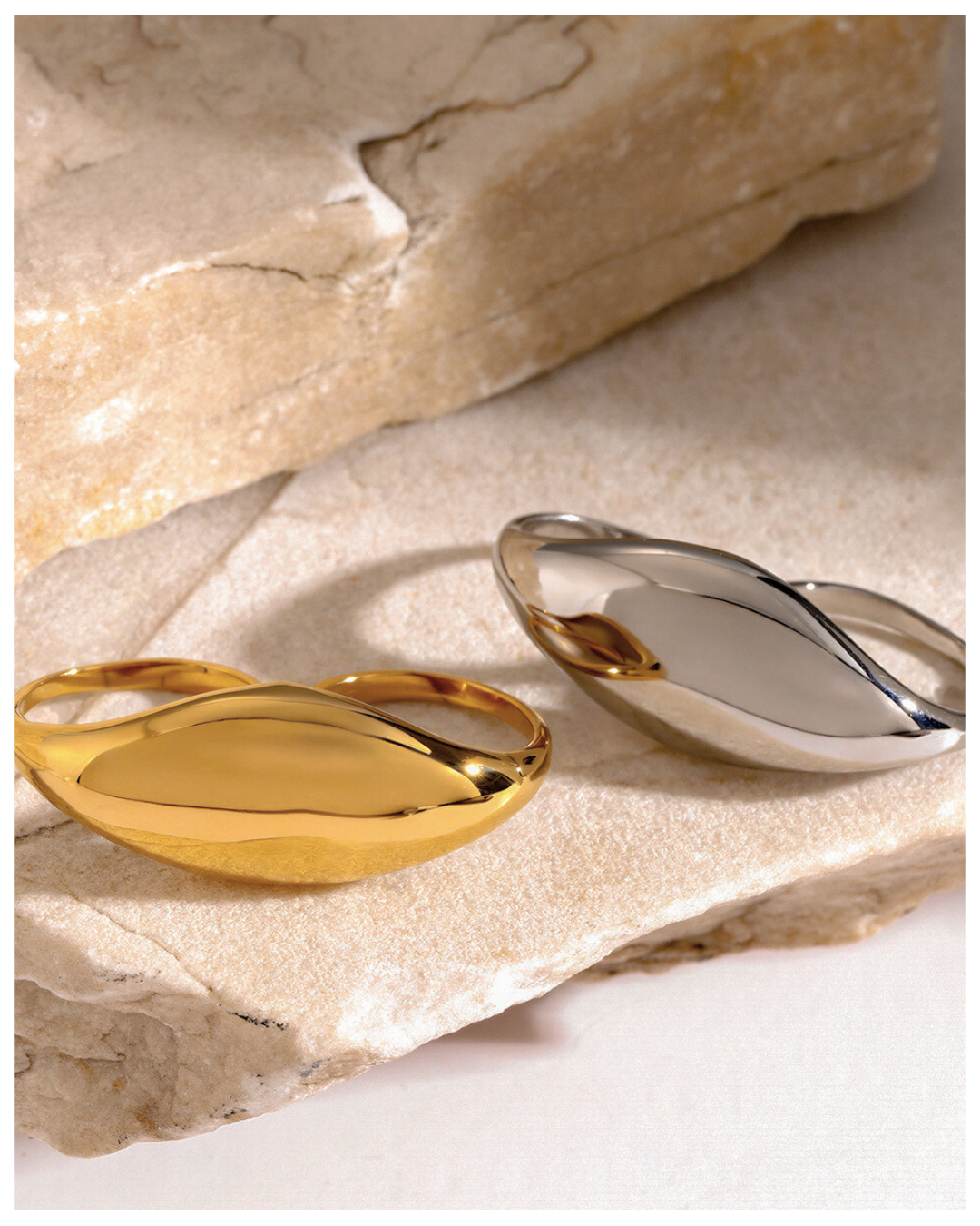 316L Wave Curve Ring — ディテール | リング | サージカルステンレス316L | Misy Jewelry