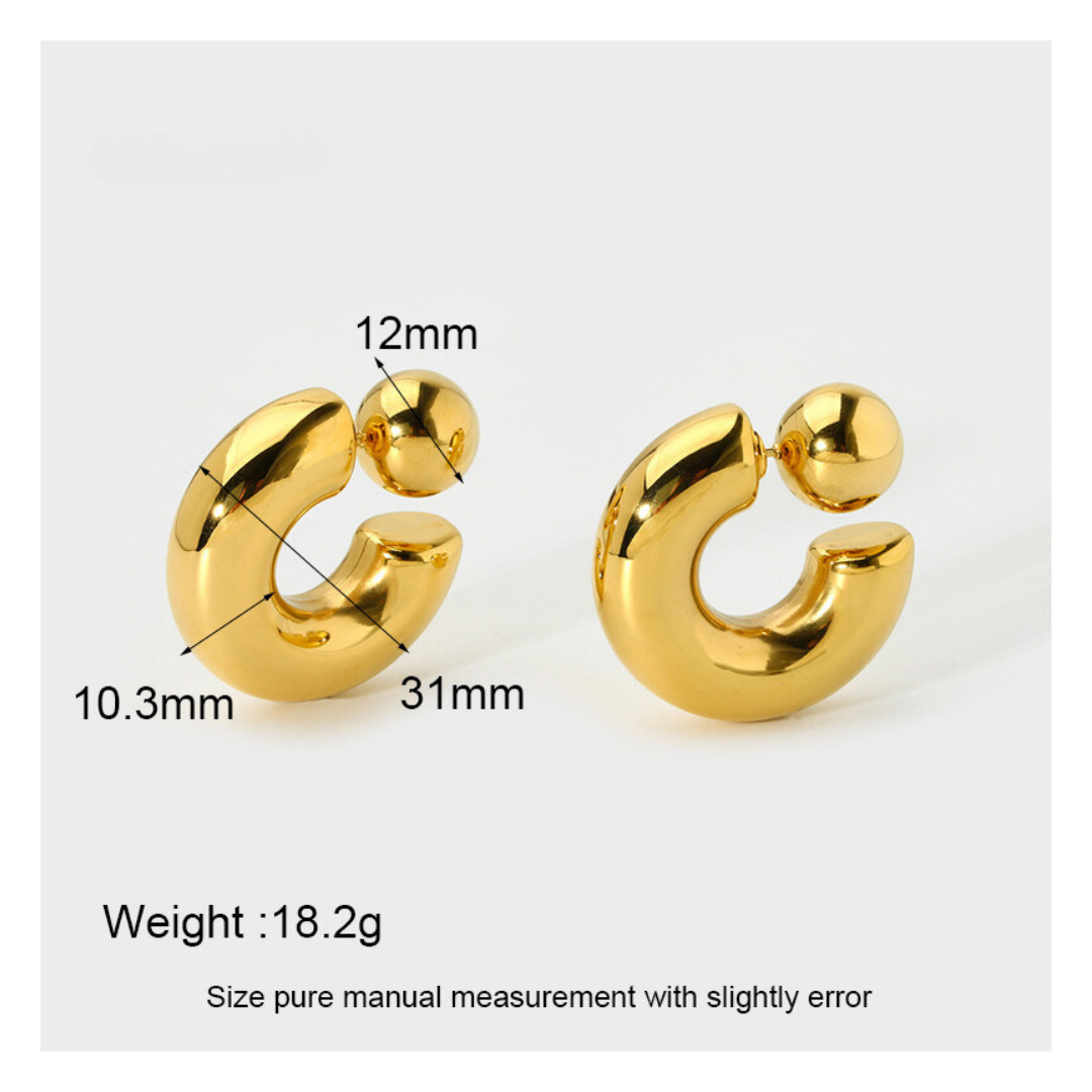 316L Sphere Pierce2 詳細画像1｜Misy Jewelry