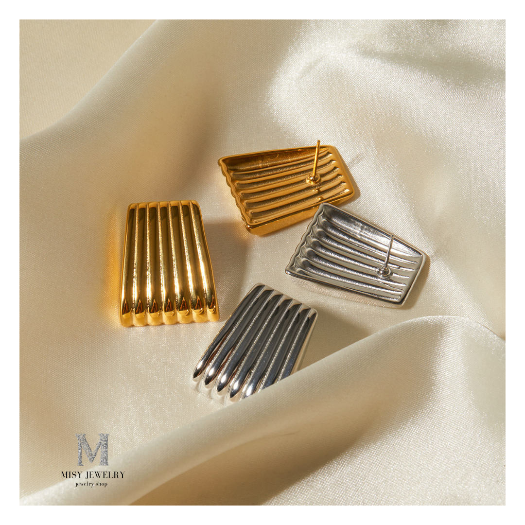 316L Striped Pierce — ディテール | リング | サージカルステンレス316L | Misy Jewelry