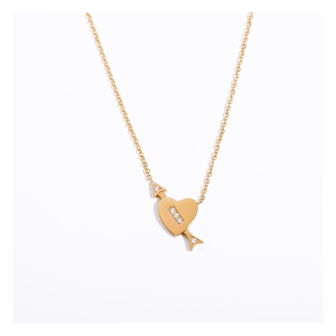 316L Arrow Heart Necklace — ディテール | ネックレス | サージカルステンレス316L | Misy Jewelry