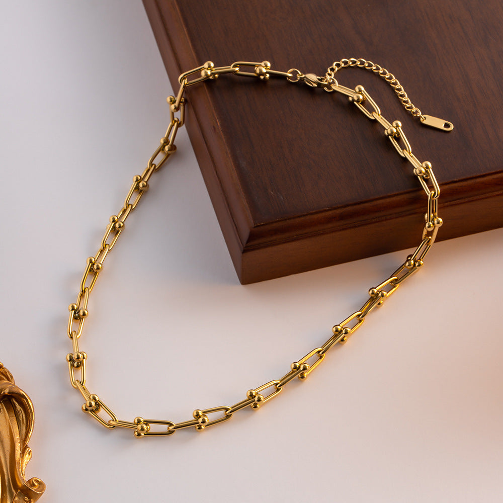 316L U Chain Necklace — ディテール | ネックレス | サージカルステンレス316L | Misy Jewelry