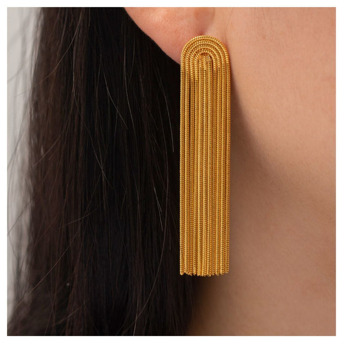 316L Drop Pierce Gold