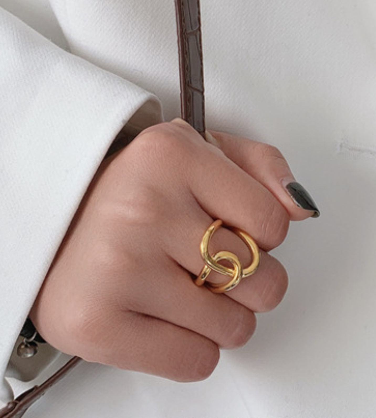 s925 Index ring — ディテール | リング | サージカルステンレス316L | Misy Jewelry