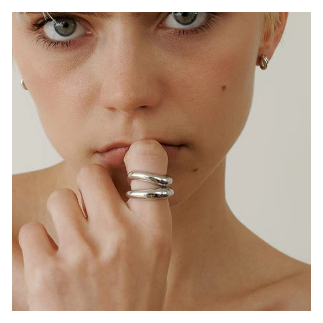 316L Designed Line Ring — ディテール | リング | サージカルステンレス316L | Misy Jewelry