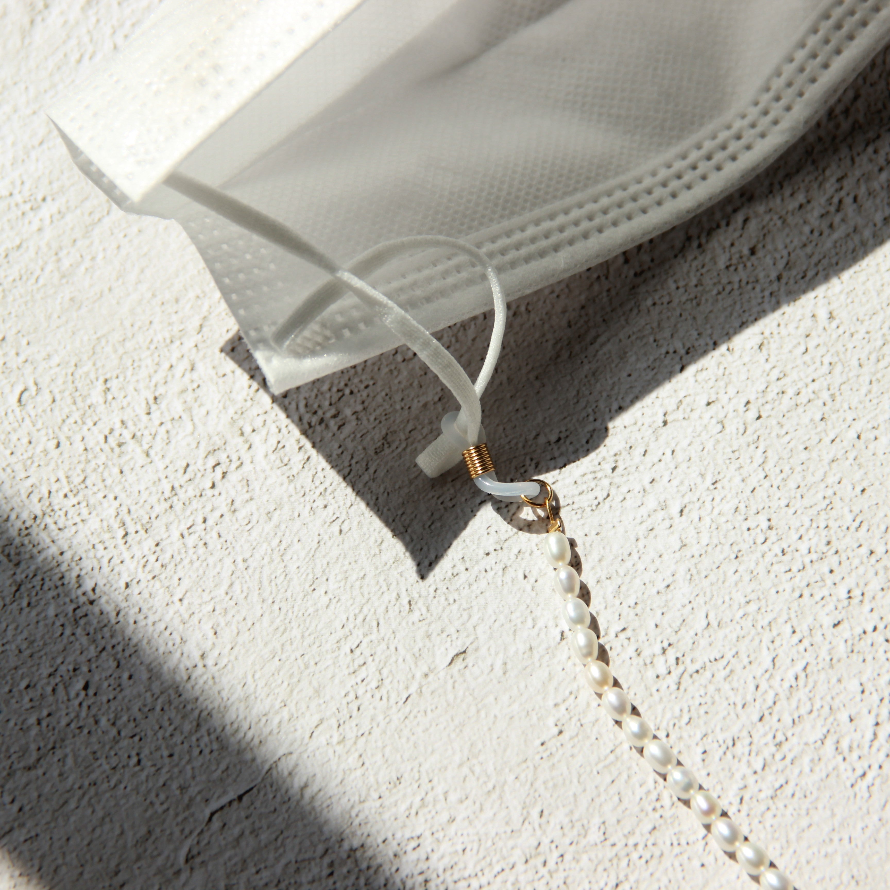 316L Sunglass Chain Perl Necklace 詳細画像6｜Misy Jewelry