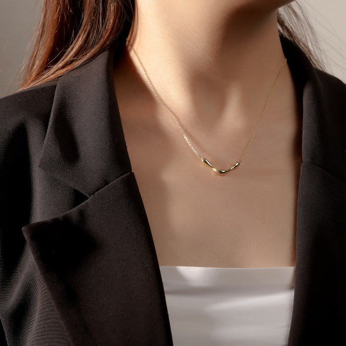 316L V necklace