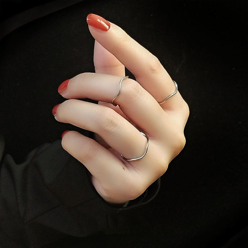 316L wavy ring — ディテール | リング | サージカルステンレス316L | Misy Jewelry