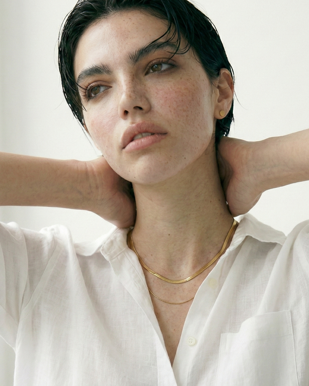 Double Snake Necklace — ディテール | ネックレス | サージカルステンレス316L | Misy Jewelry