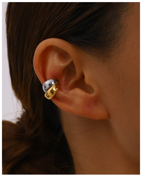 316L Bi-Color Ear Cuffs(Single)