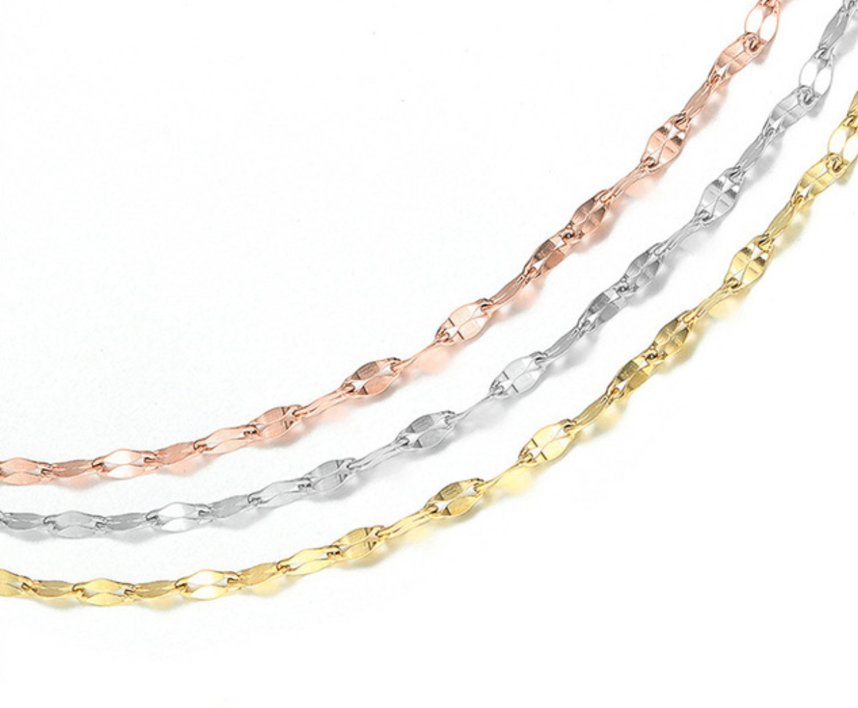 316L Petal Anklet — ディテール | ブレスレット | サージカルステンレス316L | Misy Jewelry