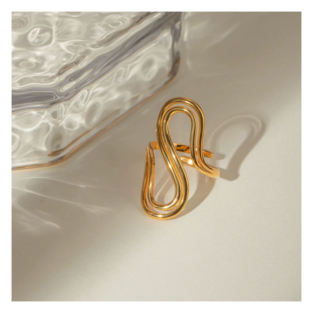 316L S-Flow Ring - リング｜Misy Jewelry