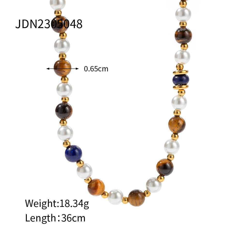 316L Prayer Beads Necklace 詳細画像4｜Misy Jewelry