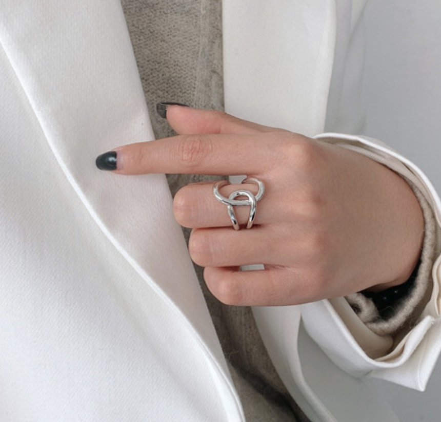 s925 Index ring — ディテール | リング | サージカルステンレス316L | Misy Jewelry
