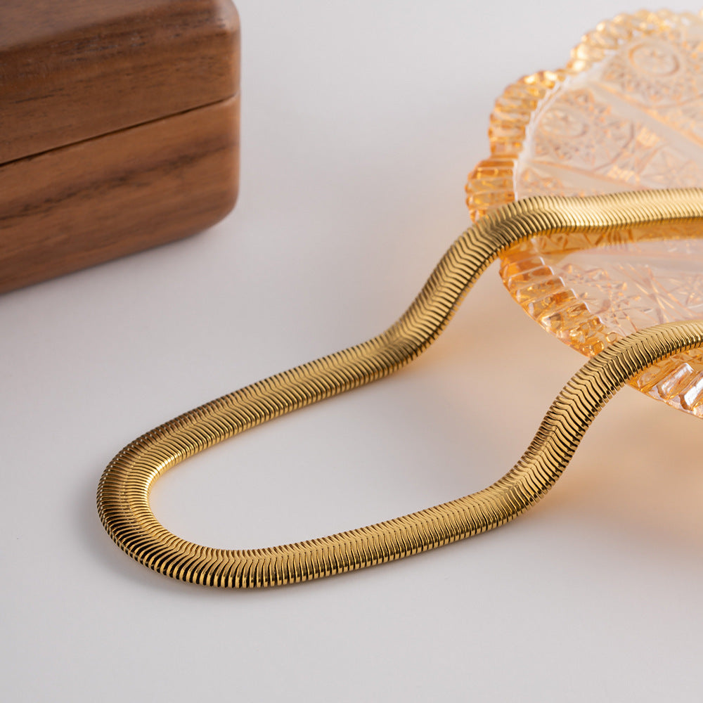 8mm Snake Necklace 詳細画像2｜Misy Jewelry