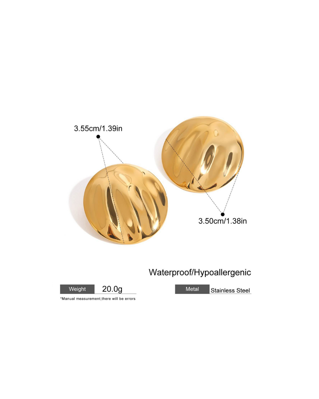 316L Liquid Dome Pierce 詳細画像3｜Misy Jewelry