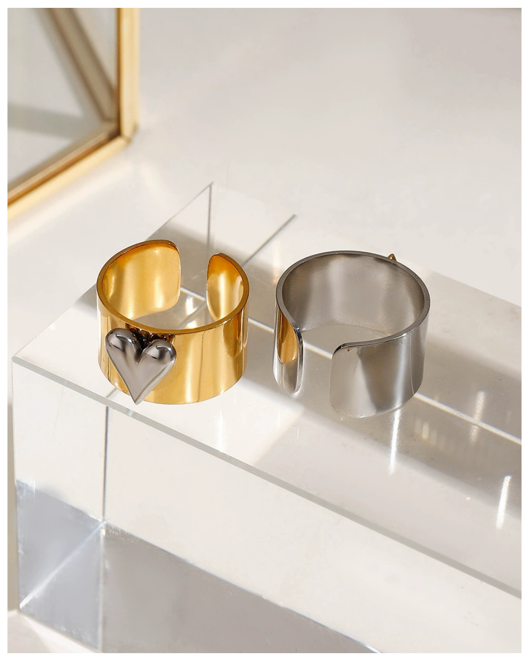 316L Heartl Edge Ring — ディテール | リング | サージカルステンレス316L | Misy Jewelry