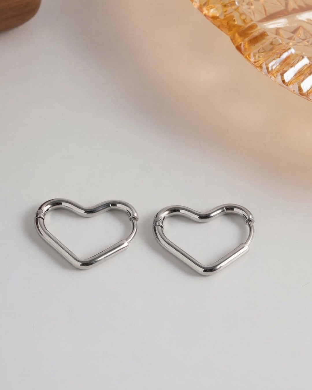 316L Heart Pierce Gold — ディテール | リング | サージカルステンレス316L | Misy Jewelry