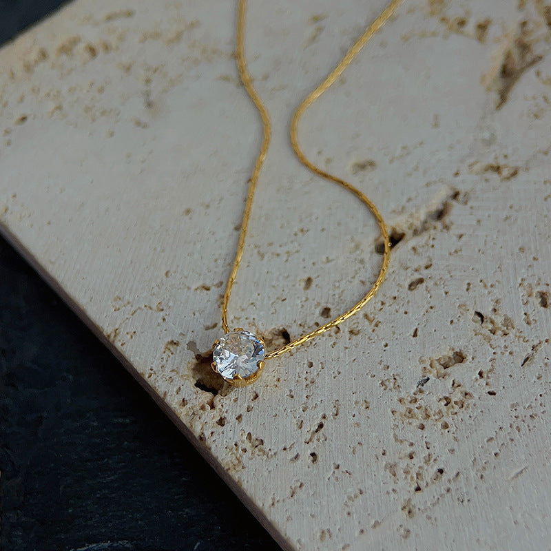 316L Only Zirconia Necklace 詳細画像13｜Misy Jewelry