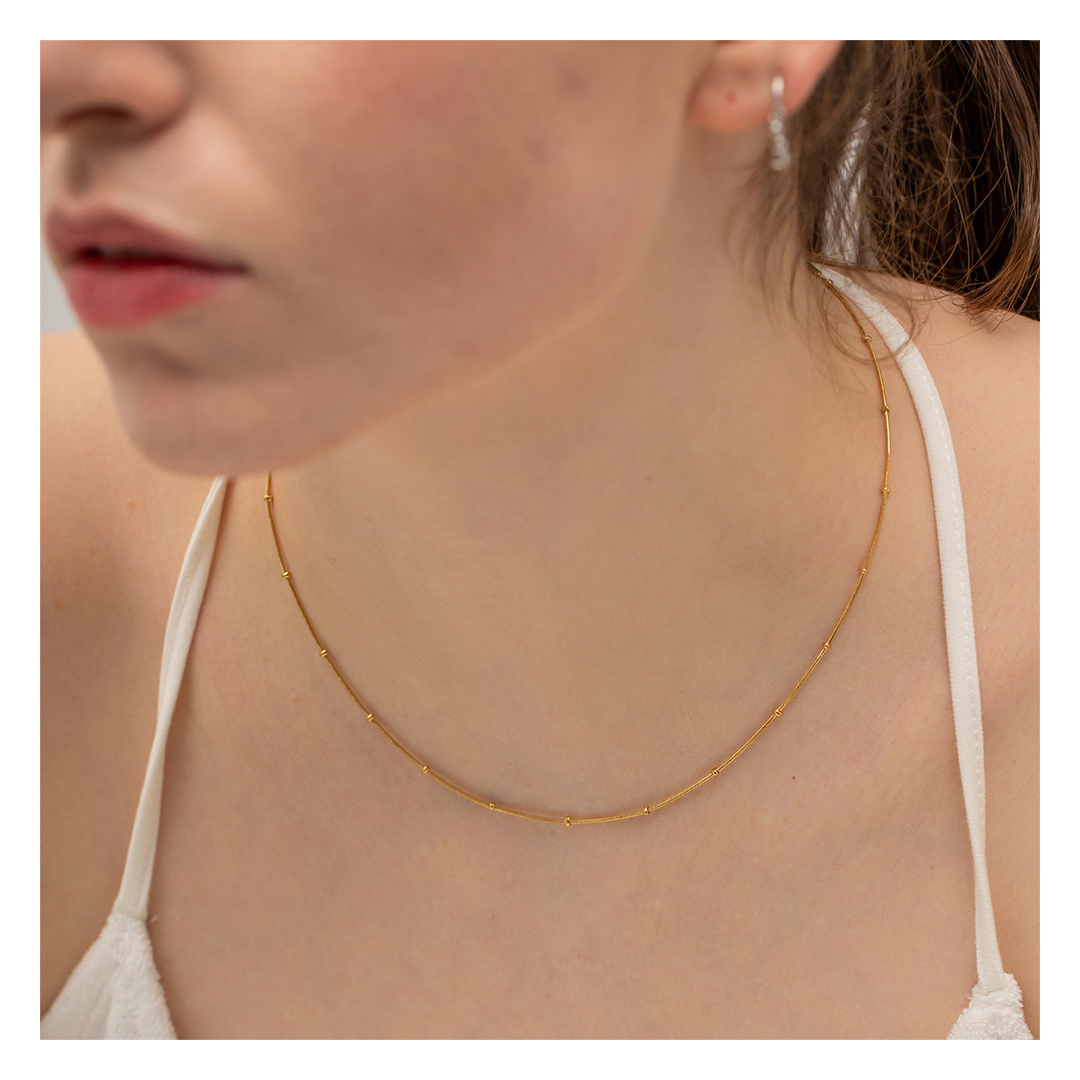 Dot Snake Necklace - ネックレス｜Misy Jewelry