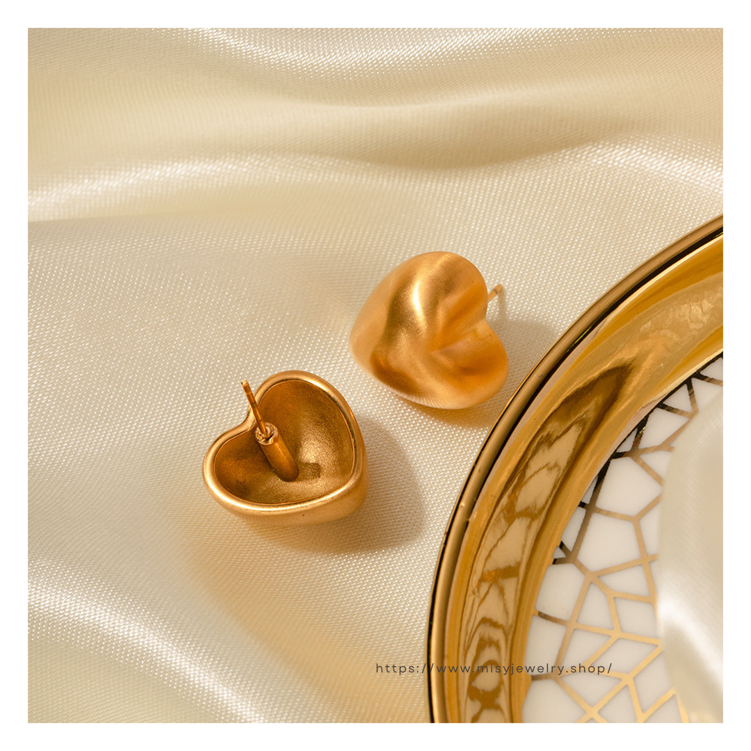 316L Matte Heart Pierce — ディテール | リング | サージカルステンレス316L | Misy Jewelry