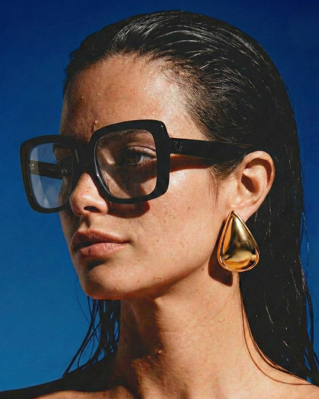 316L Bold Drop Pierce 詳細画像1｜Misy Jewelry