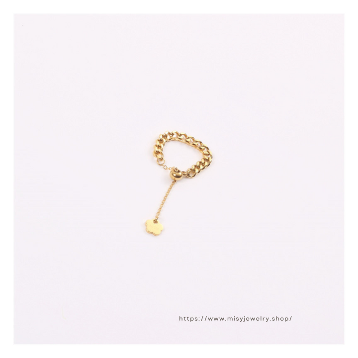 316L Chain Ring Free Size