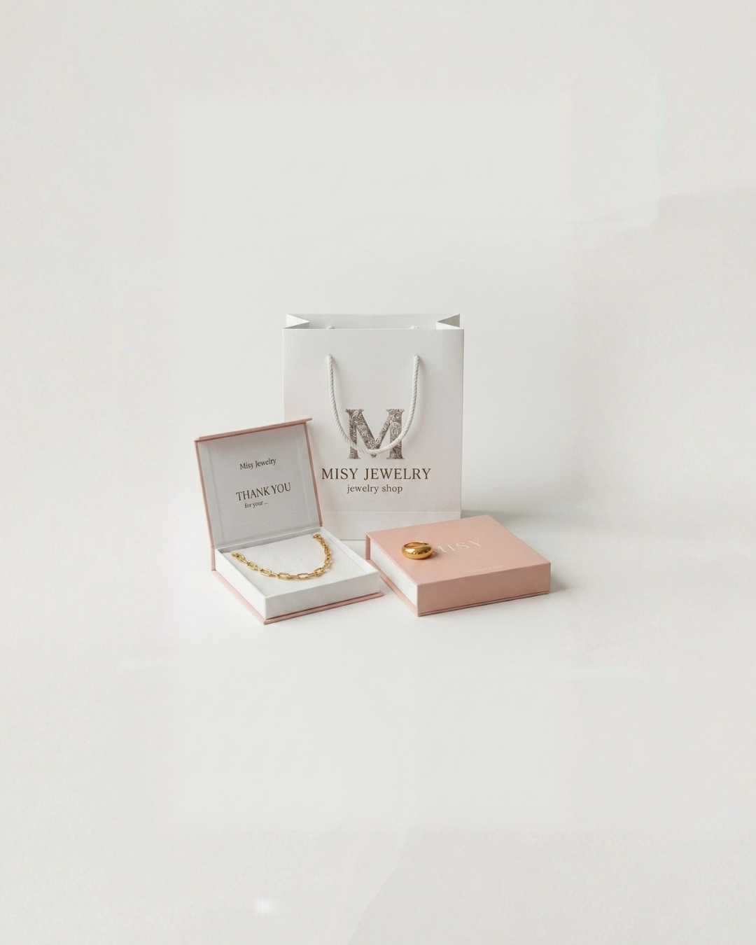 Misy Jewelry ギフトラッピング 紙袋つき 05